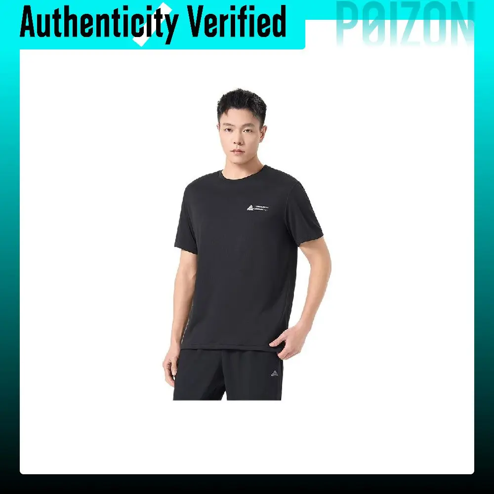 PEAK Running Collection Running T Shirt Men's Black DF652511
