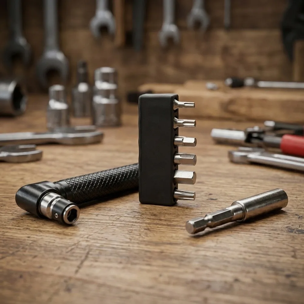 Double End Driver L Type Screwdriver For Narrow Spaces Screwdriver Bit Set Tool High Strength Alloy Double End