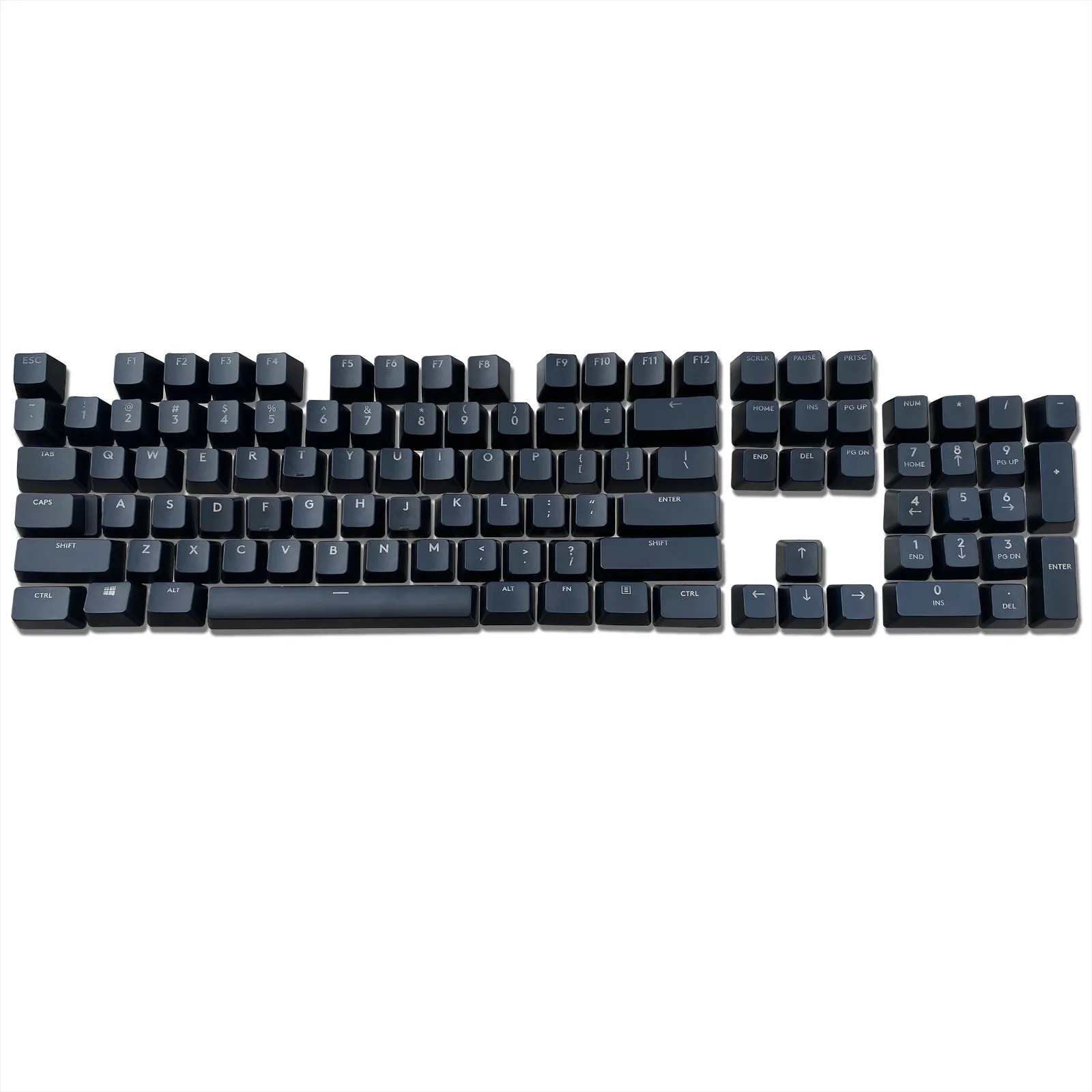 A full set Replacement  KeyCaps 104pcs Keycaps for Logitech G512 Mechanical Gaming Keyboard，ABS， light-transmitting