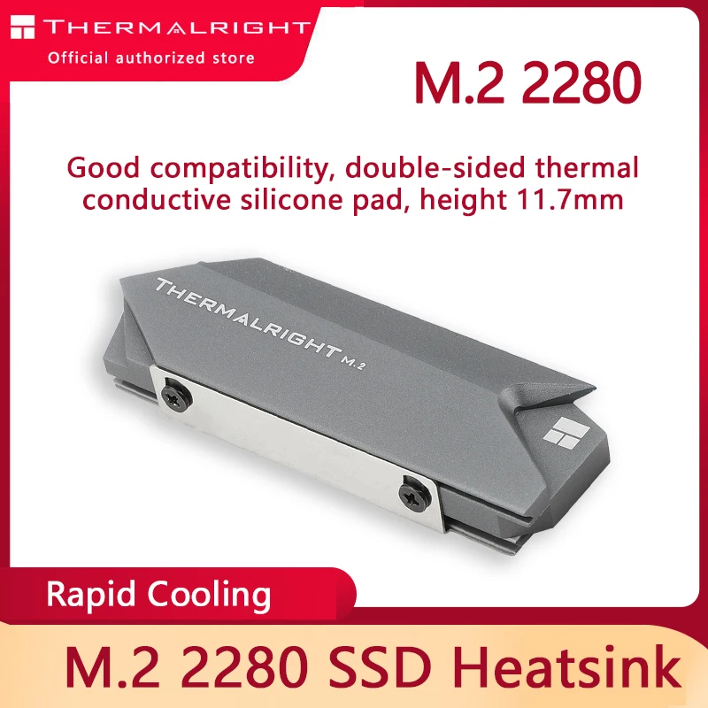 Thermalright M.2 2280 PRO ARGB lega di alluminio SSD disco rigido a stato solido raffreddamento per M2 dissipatore di calore 22*80mm radiatore di raffreddamento