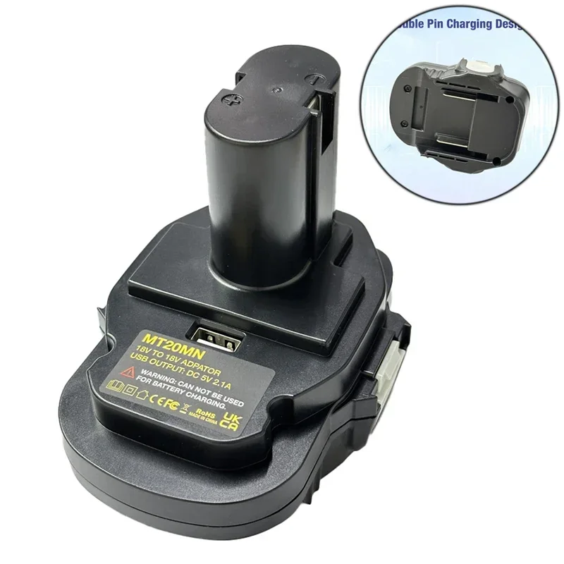 MT20MN 18V Lithium Battery Converter Adapter Power Tool Accessories For Makita Replacement Adapter Converting Battery