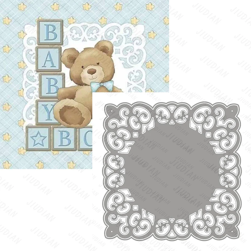 Square Background W…