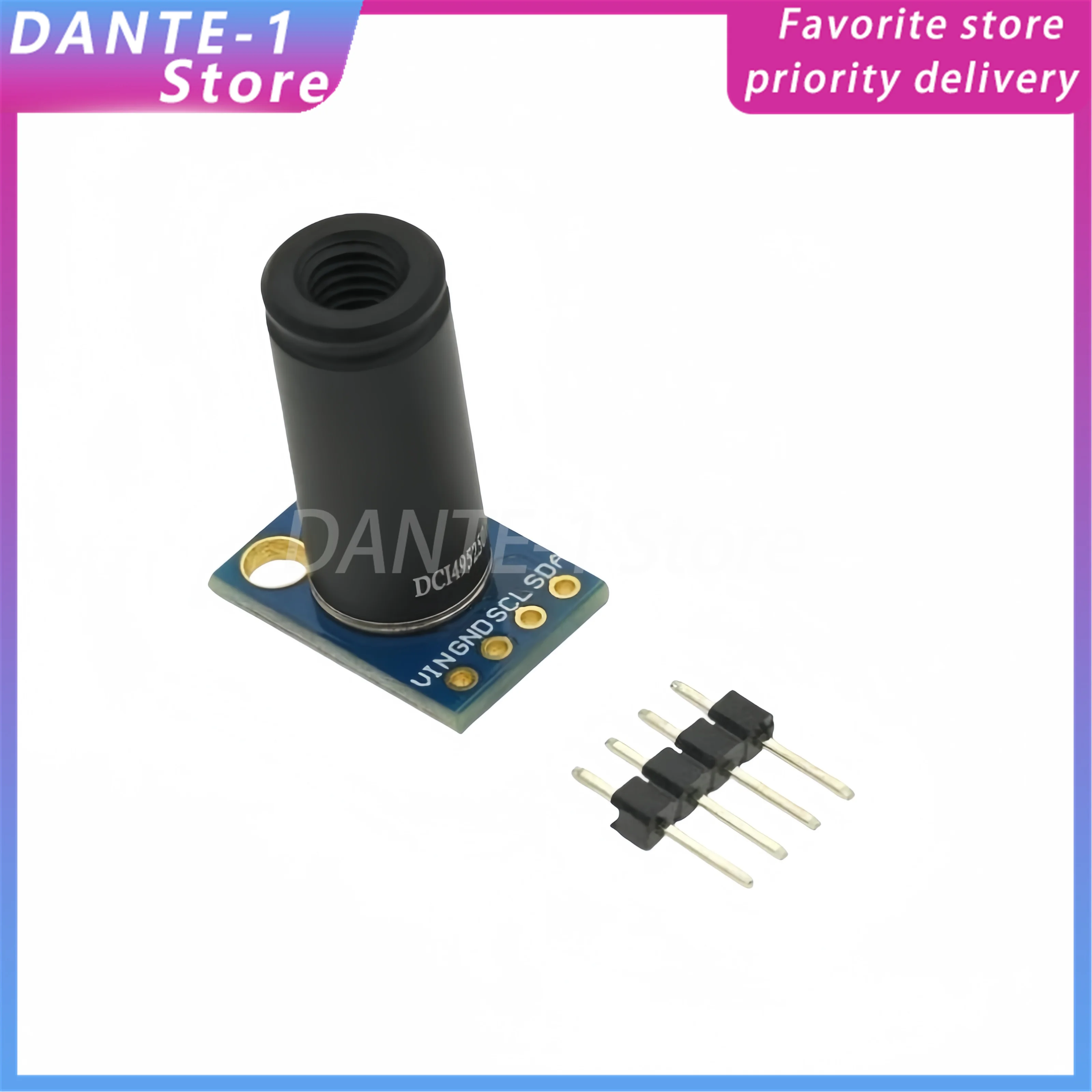 GY-906-BAA BCC MLX90614ESF MLX90614-DCI Infrared Temperature Sensor Module