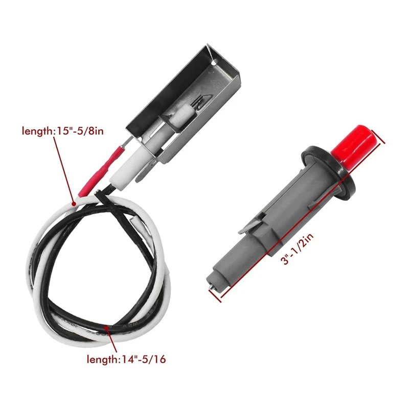 Grills Piezo Igniter Assembly Piezo Spark Igniter Ignition for 7510 Spirit E-210 Piezoelectric Pulse Ignition