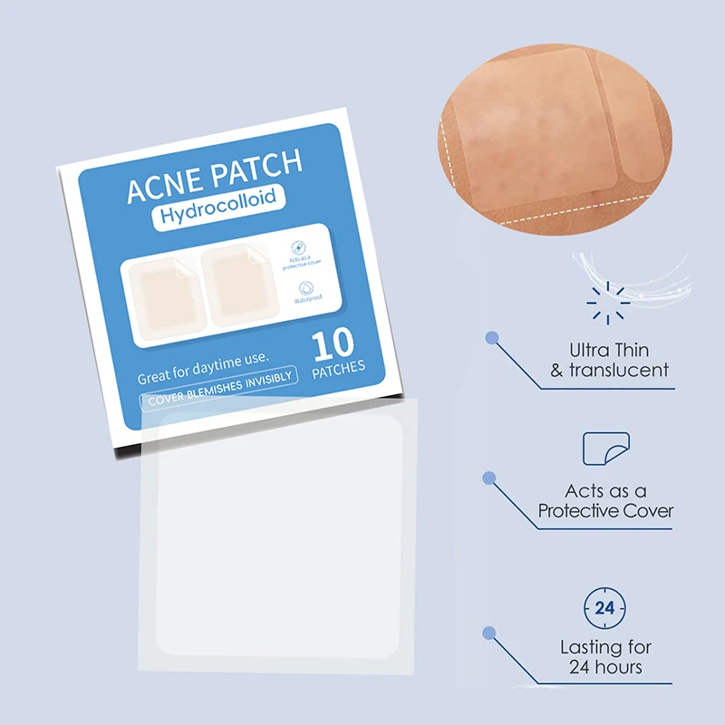 

10 Patches Acne Patch Repair Acne Cleansing Invisible Breathable Waterproof Acne