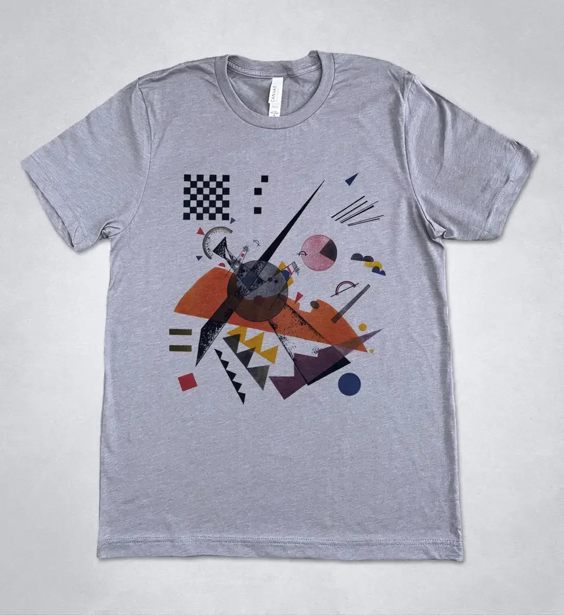 Wassily Kandinsky T Shirt Orange 1923 Constructivist art Lithograph Modern Abstract Composition