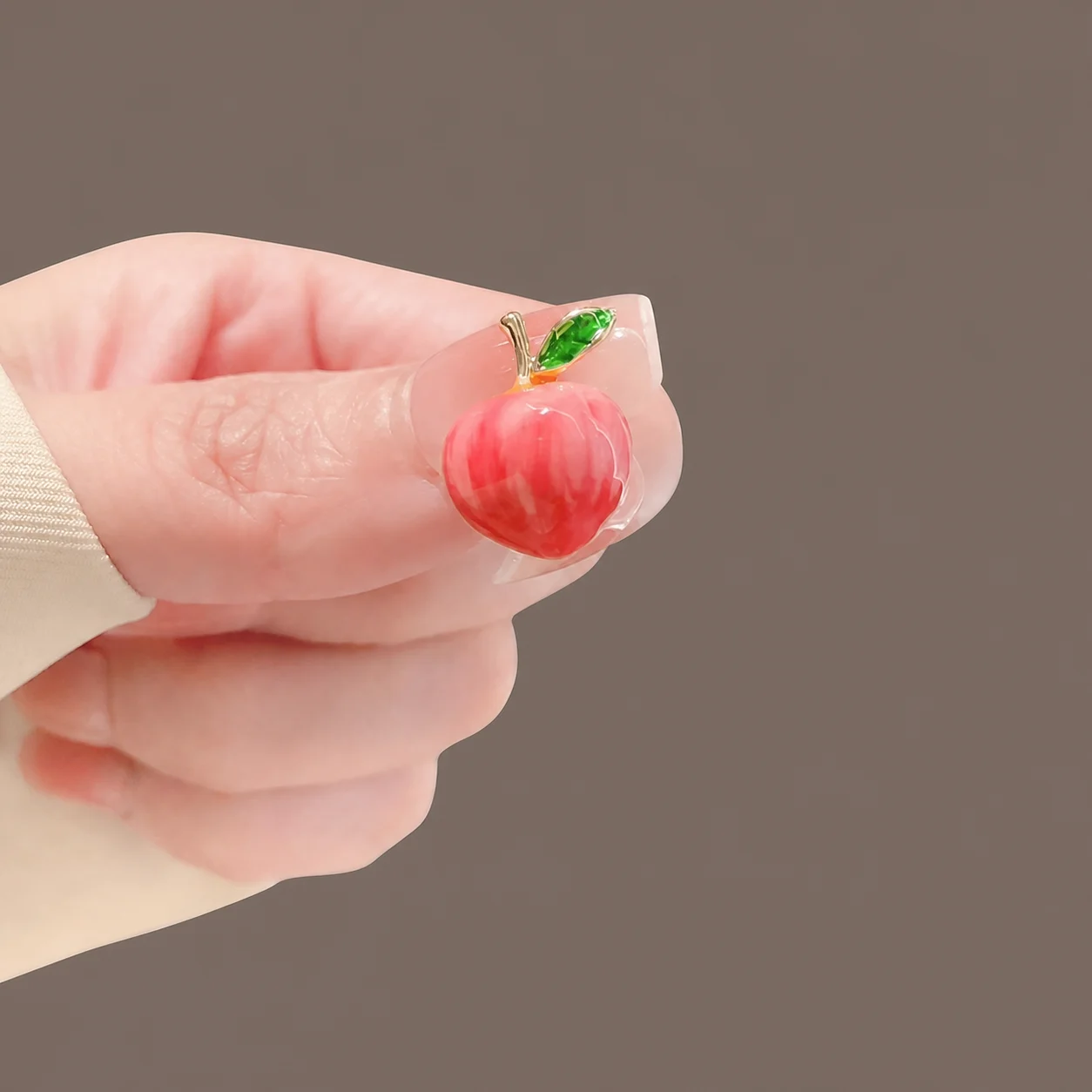 Enamel Brooch Cute Green Leaf Brooch Alloy Brooch Decorative For Commuting Casual Gatherings Cardigans