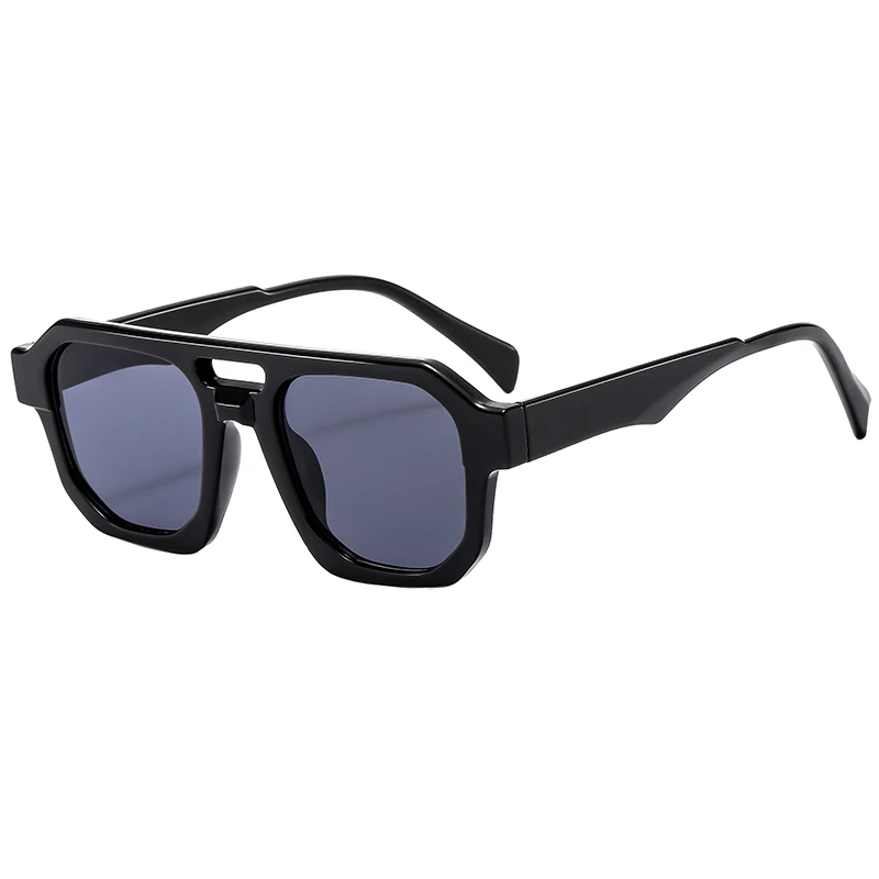 Veiligheidsbril Nieuwe Retro Pilot Zonnebril Heren Mode Minimalistisch Ontwerp Outdoor Anti UV Zonnebril Dubbele Beam Vrouw