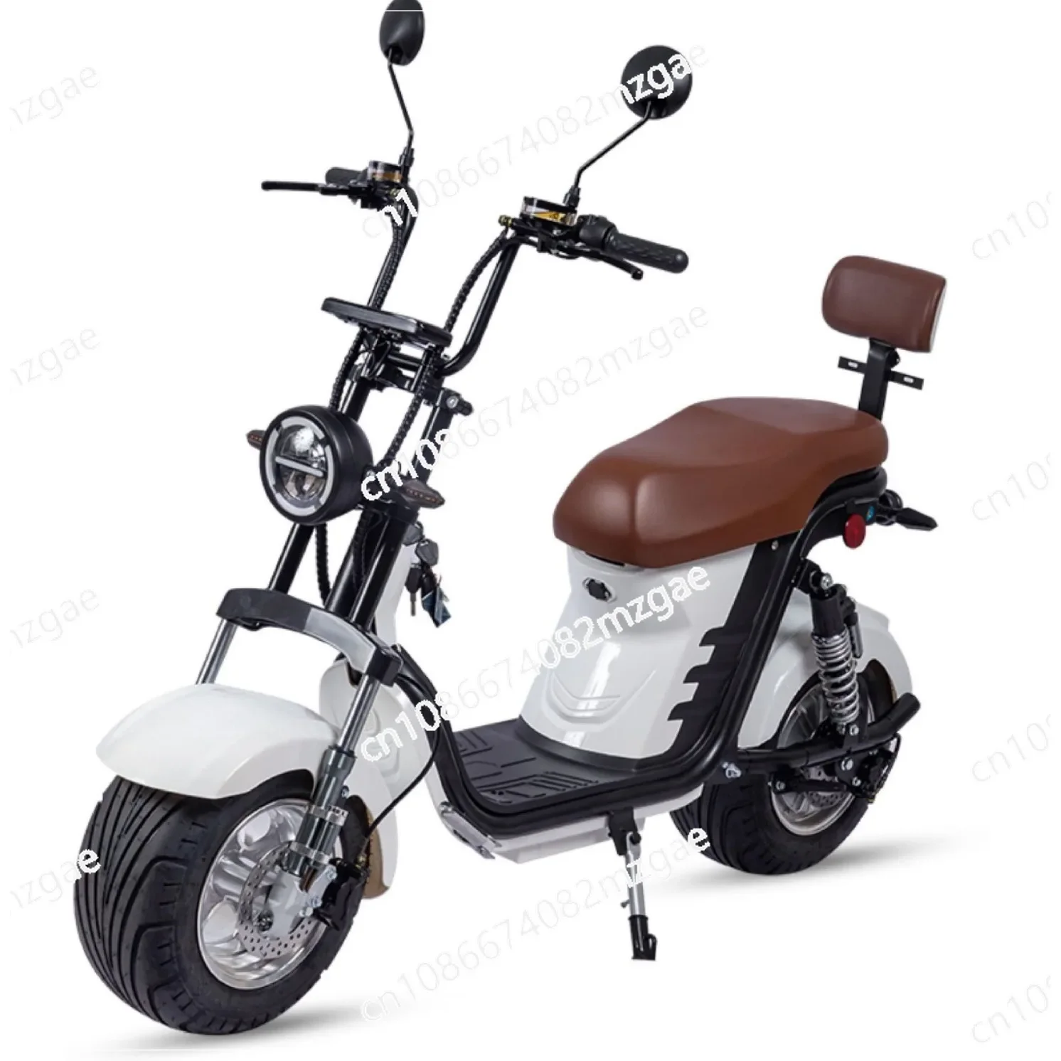 

60V lithium electric car short wheelbase two-wheeled motorcycle cross-border Brazilian wide tire adult generation