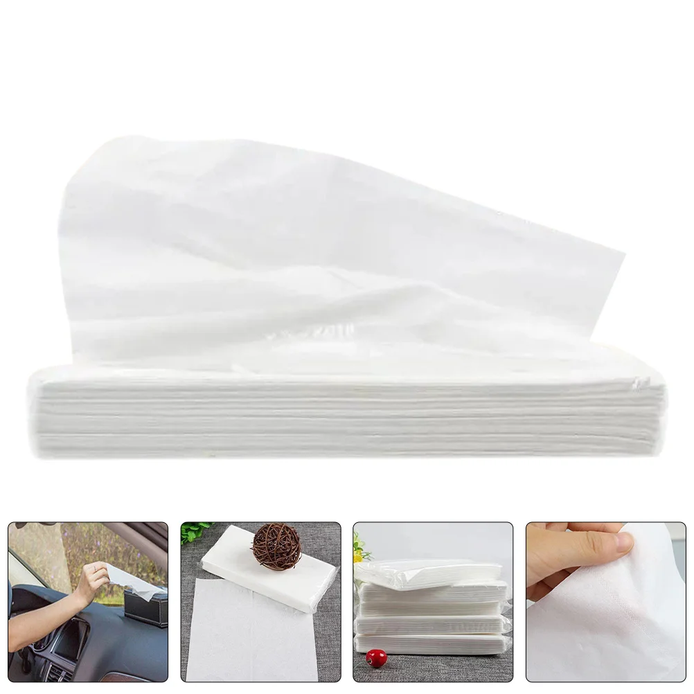 15 قطعة عبوات السيارات قناع الأنسجة الورقية حامل مناديل السيارة عبوة تصميم مدمج مناسبة للسيارات والفنادق والمطاعم #5