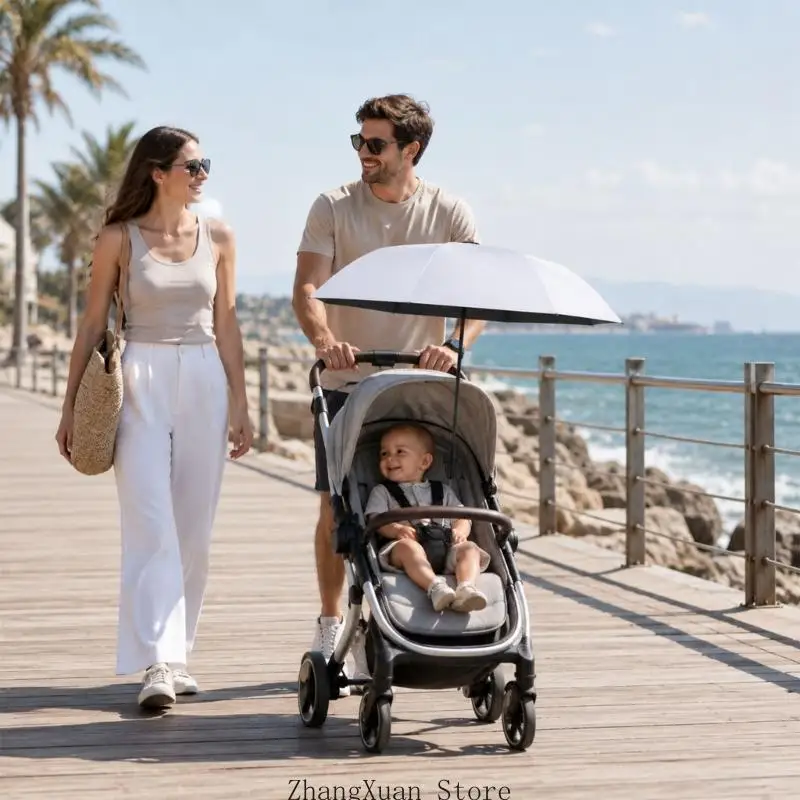 Frame Fit Pushchair Sun Block Cover for Road Walk and Travel Use 3XUF