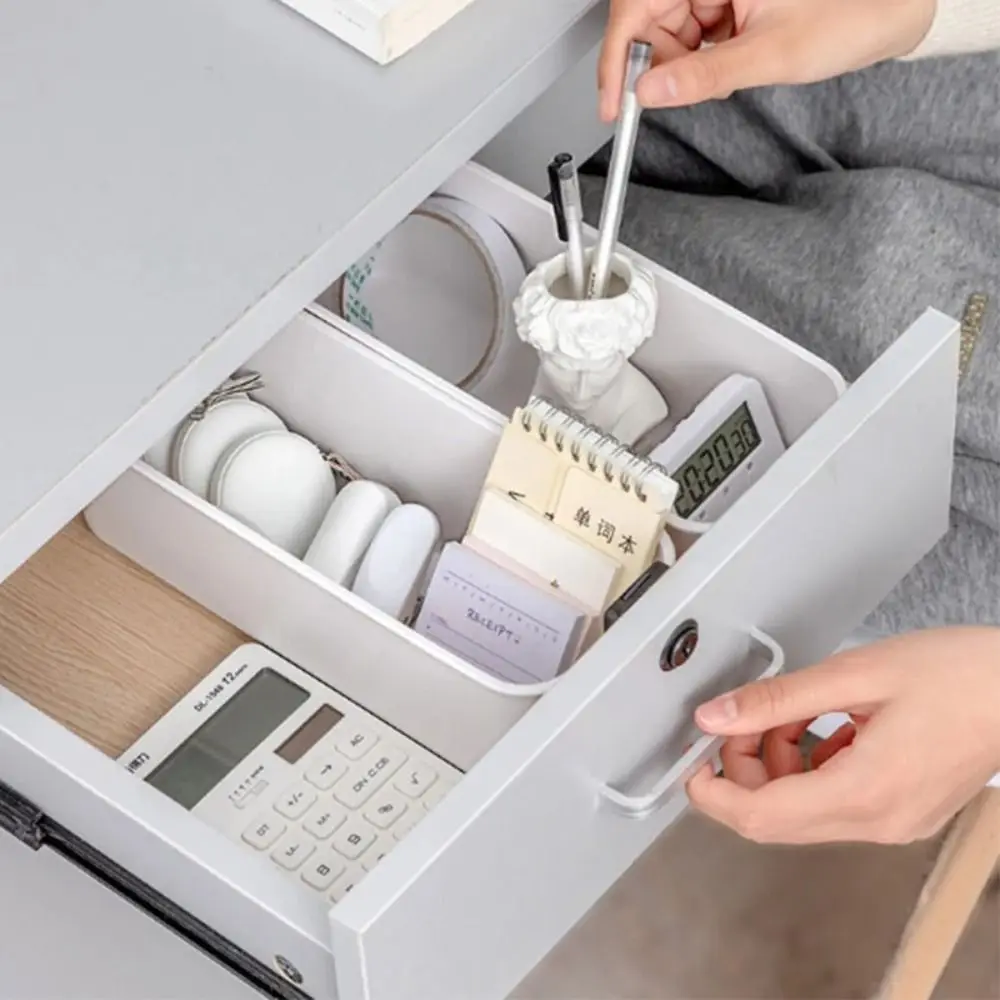 Stackable Desktop Storage Box Fruit Cosmetic Sundries Large Capacity Kitchen Organizer Bin Coverless Organizer Containers