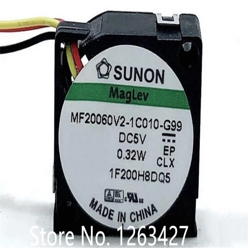 2006 5V MF20060V2-1C010-G99 0.32W 3-wire ultra-thin micro blower turbofan