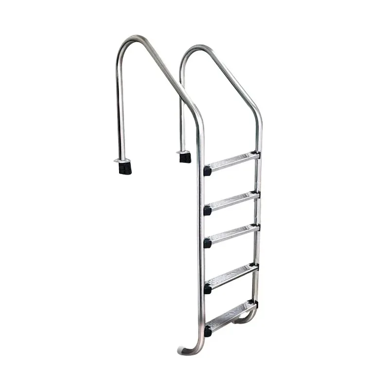 2026 SL Five-step 304 Stainless Steel Pool Ladder Suitable for Pools Measuring 1.6–1.8 M