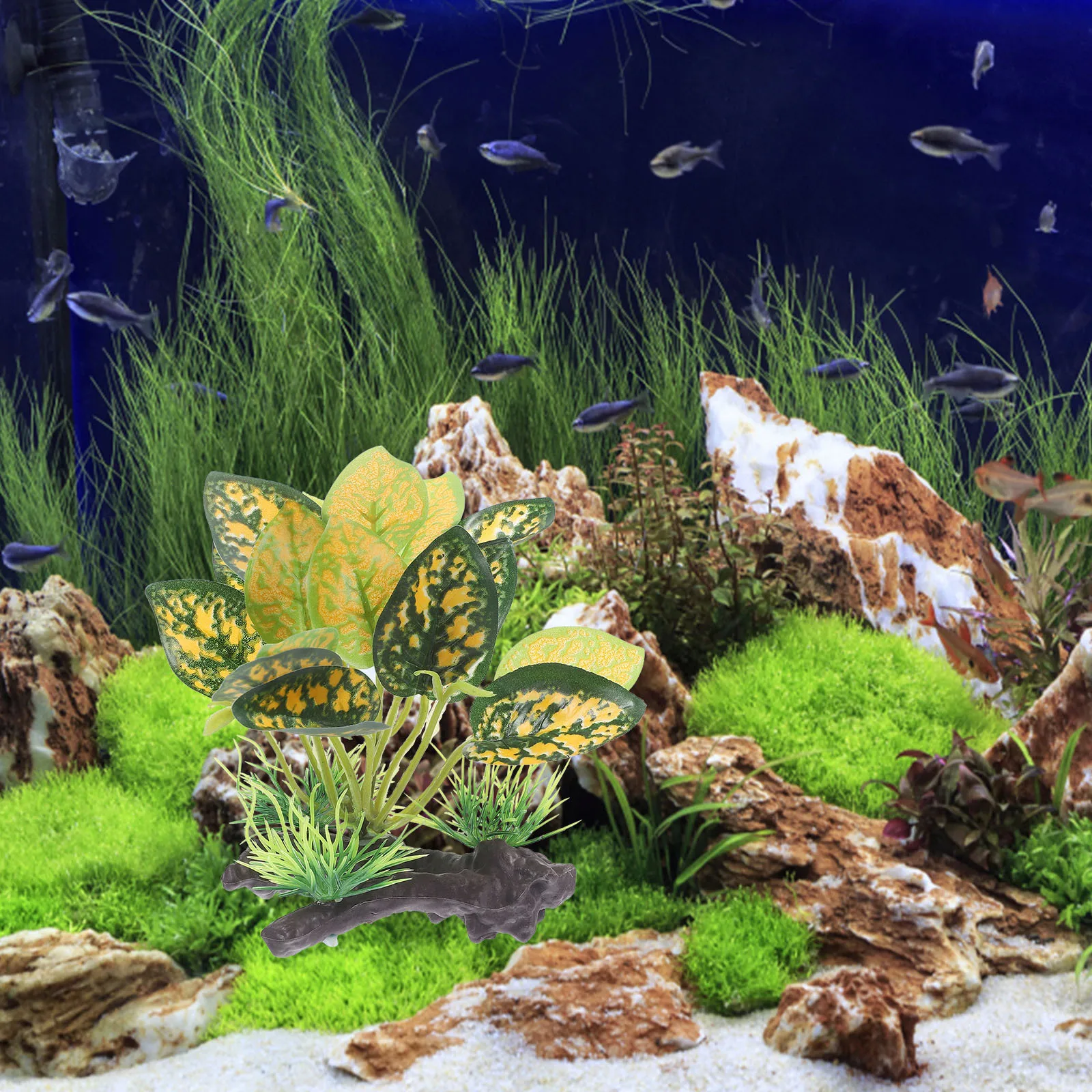 

Realistic Fake Aquarium Plants For Fish Tank Large Artificial Aquatic Plant Decor Small Aquarium Decorations Tropical Fish