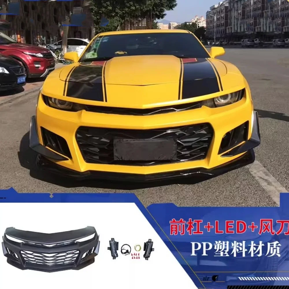 

Для Chevrolet camaro модифицированный передний бампер, решетка для губ, дневные ходовые огни, полипропиленовый объемный звук, неокрашенные автомобильные аксессуары