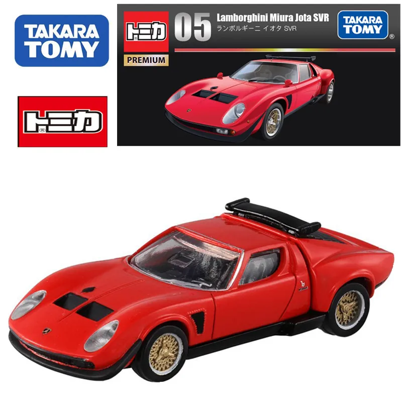 Takara Tomy Tomica Premium TP05 Lamborghini Sports Car Mini Gt Die Cast Alloy Car Model Kids Toys Boys Girls Christmas Gift