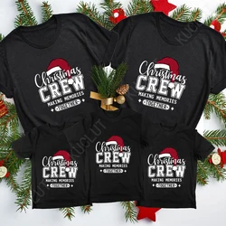 Christmas Crew Making Memories Together T-Shirt Family Matching Holiday Tee Shirts Perfect Gift for Everyone T-shirts Clothes