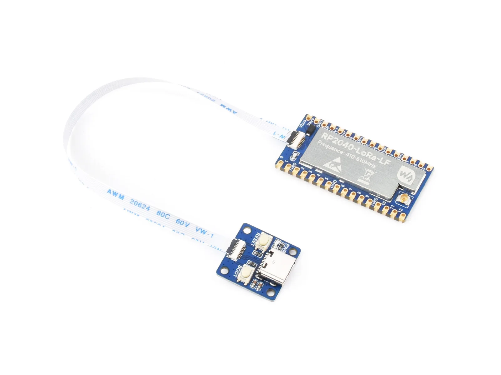 

RP2040-LoRa-LF-Kit,RP2040-LoRa Development Board, SX1262 RF Chip,410 ~ 525MHz frequency,Applicable to Europe, Asia