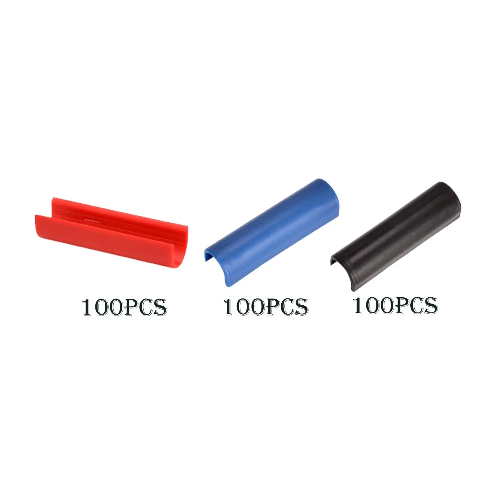100 Pieces U Shaped Tile Cutter Sleeve Protection Pad Replaces Spare Parts for Home Renovation Dorm Construction Site Bathroom