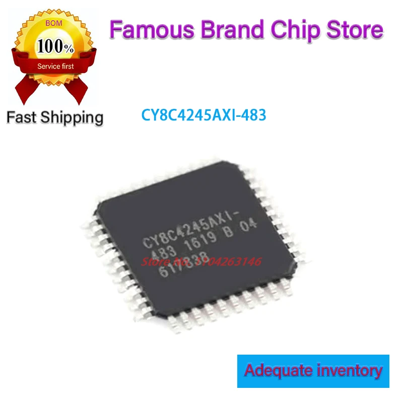 

10-100pcs New CY8C4245AXI-483 CY8C4245AXI QFP-44 Microcontroller chip