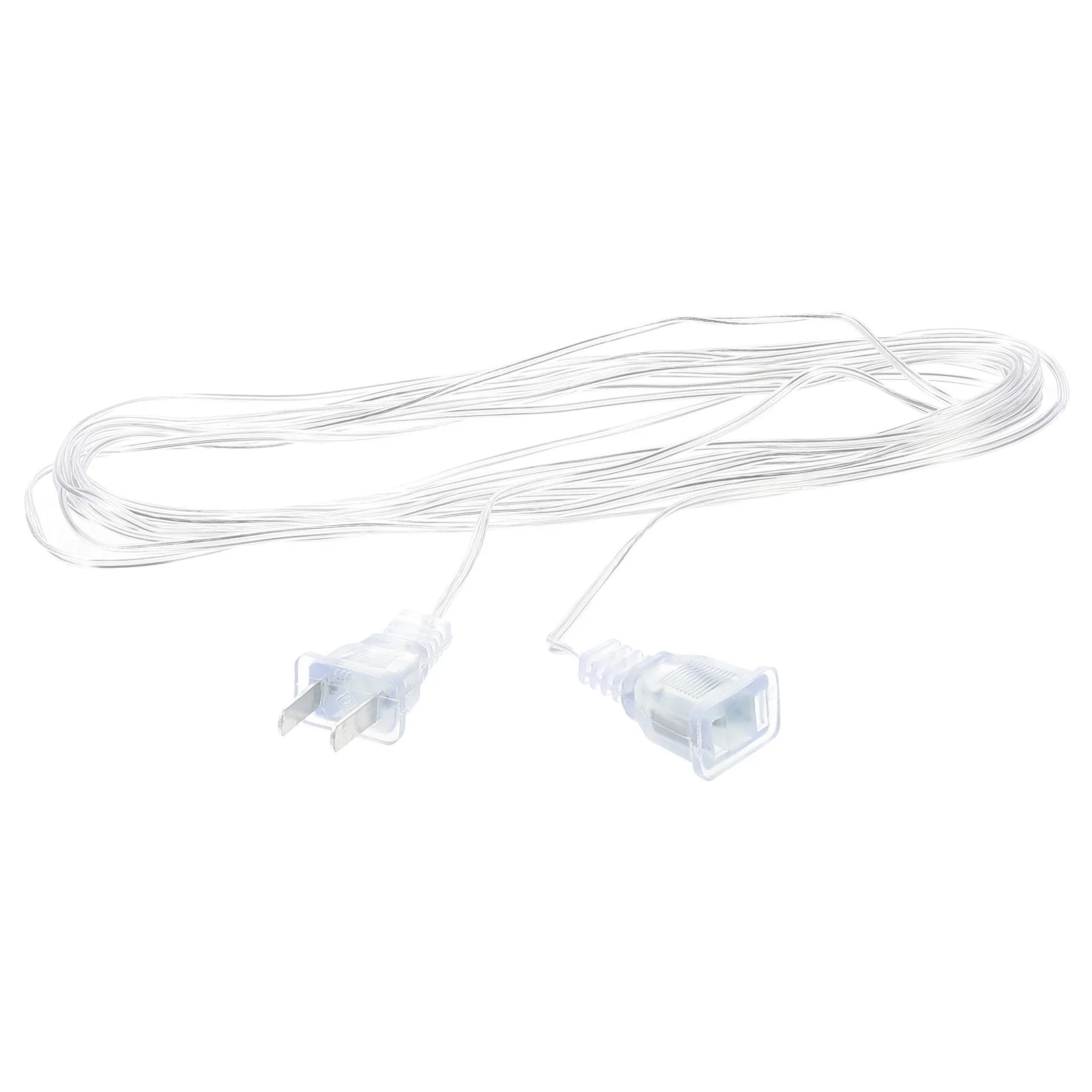 Extension Lights Lamp Cord Clear Party Cable Outdoor Wire Ice Bar Curtain House Plug