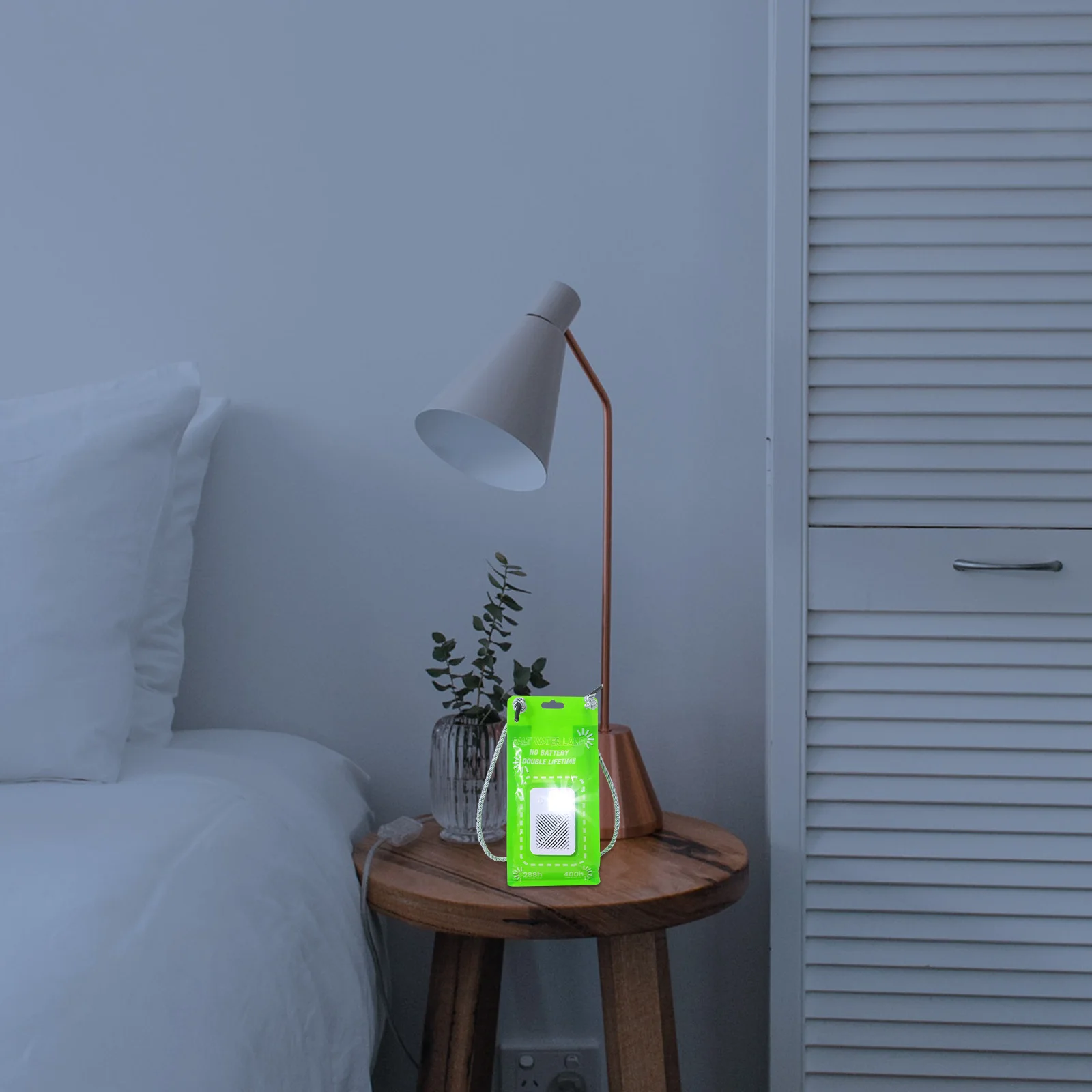 

Salt Water Lamp Night Light Consumer Electronics Fishing Lantern LED Nightlight The Pet Tent Camping Essentials