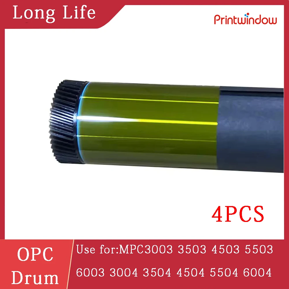 4PCS for Mitsubishi Long Life OPC Drum For Ricoh MPC3003 C3503 C4503 C5503 C6003 C3004 C3504 C4504 C5504 C6004 120000 Pages