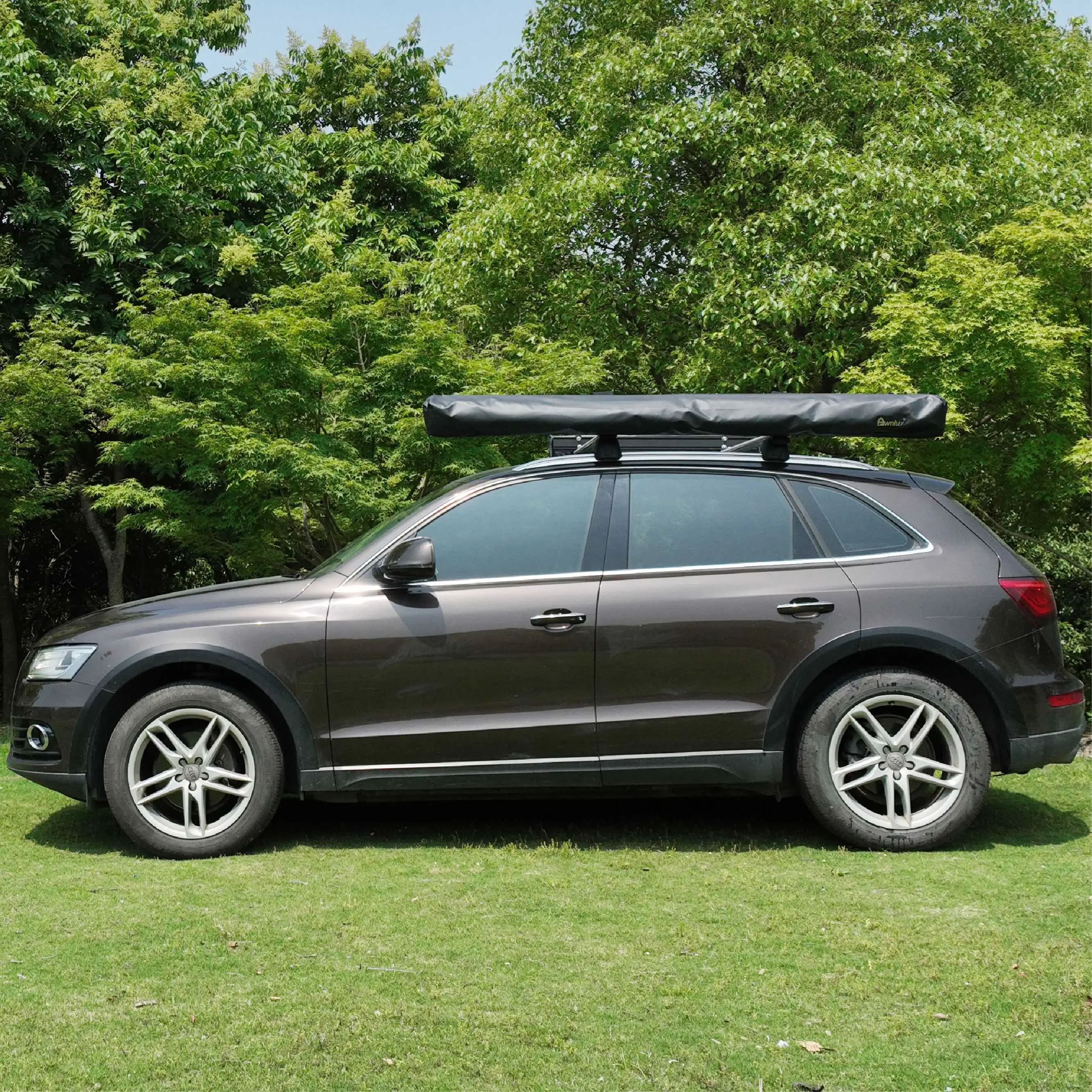 For Heavy Duty 4*4 Foxwing 270 Tent New Zealand Design Outdoor Camping Car Roof Side Aluminum Shelter With Oxford FabricATV&UTV