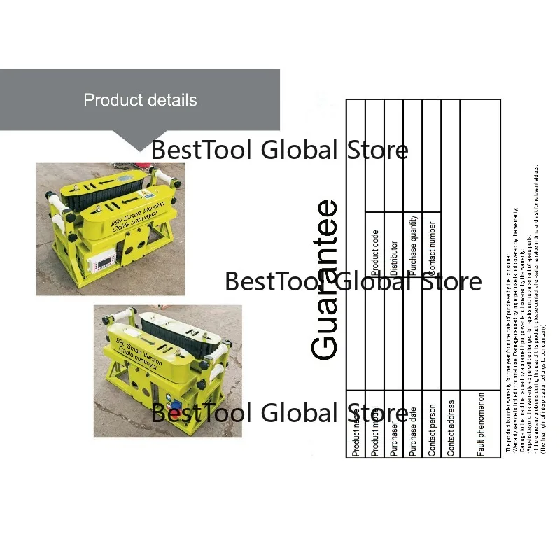 Cable Laying Winch Machine Long Distance Power & Fiber Optic Cable Pulling Machine
