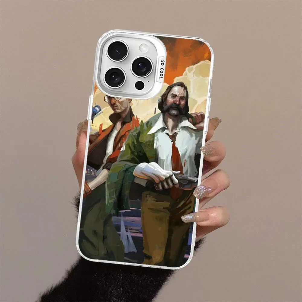 D--Disco Elysium Phone Case For IPhone 16 15 14 13 12 11 Pro Max X XR XSMAX 8 7 Plus Matte Shockproof Back Cover