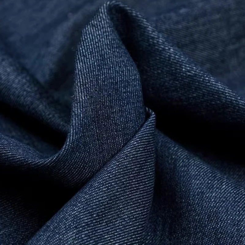 Tecido Jeans Lavado Pesado 100% Algodão para Jaqueta Casual de Primavera, Camisa, Avental, Vestido Feminino, Bolsa e Acessórios de Costura DIY