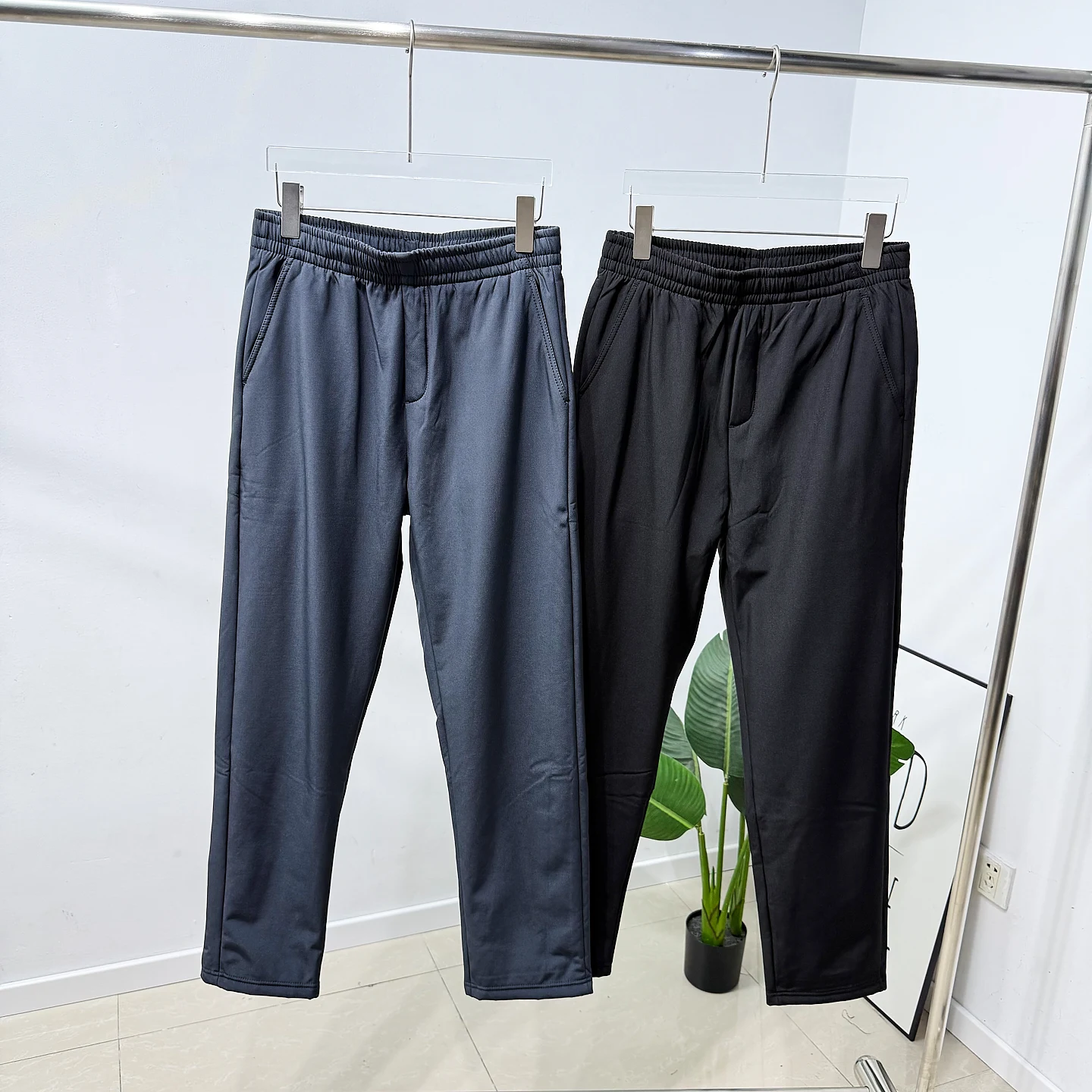 

Мужские утепленные водонепроницаемые брюки софтшелл с флисовой подкладкой, прямые, повседневные, из полиэстера, для осени и зимы