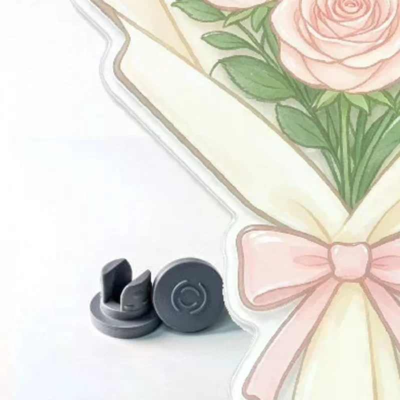 Silicone Travel Cosmetic Bottle Stoppers 50PCS 20mm Neck Leak Proof Soft Plugs for Lotion Container Sealing
