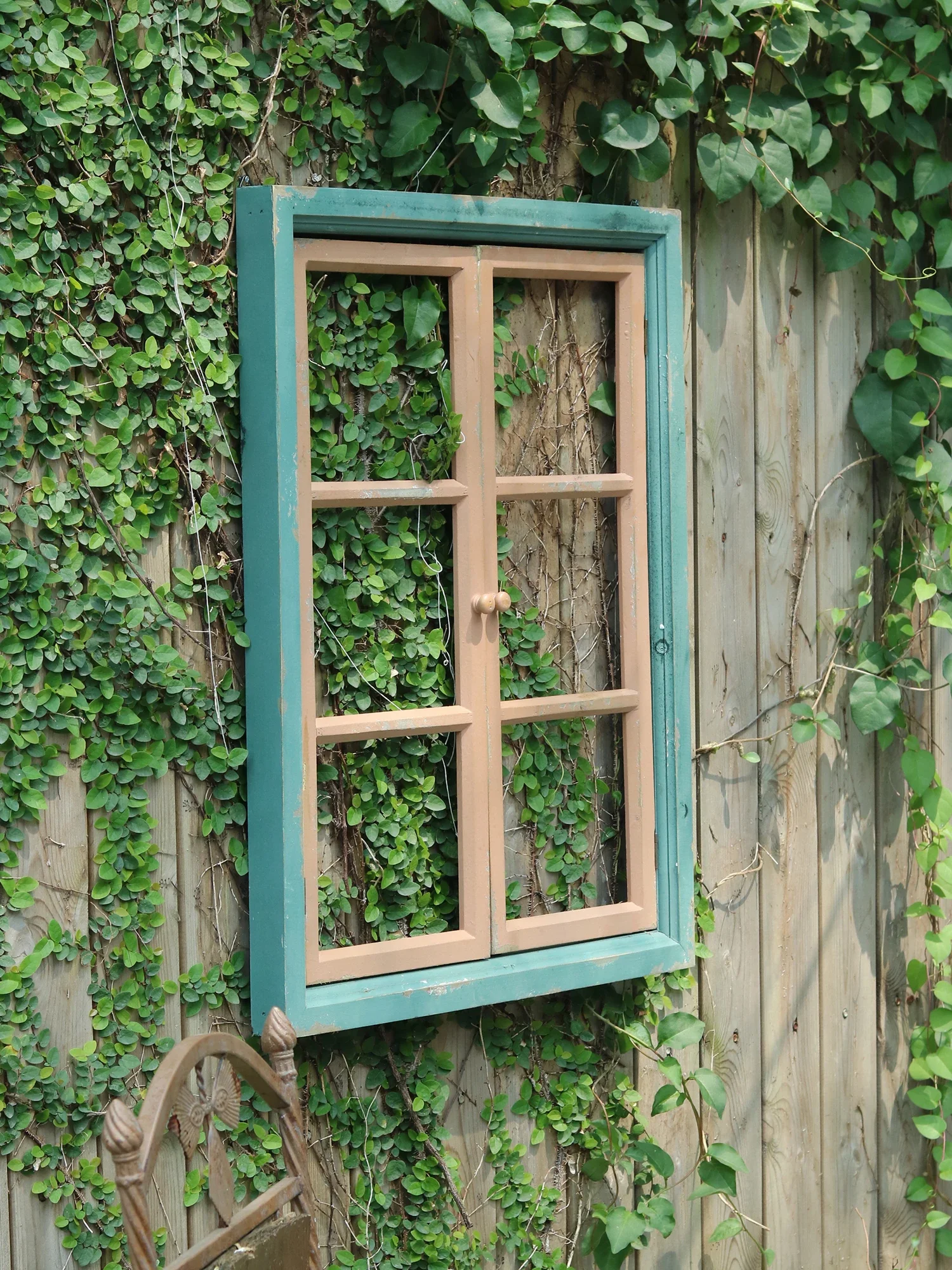 

Retro old wood window wall hanging wall decoration home soft photo decoration garden photography