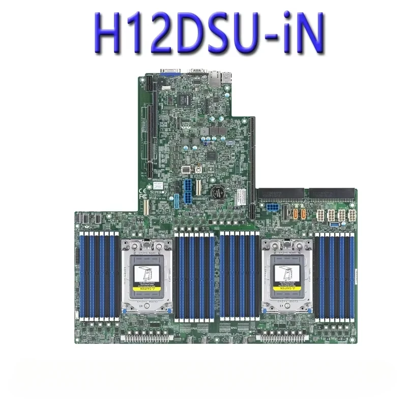 

H12DSU-iN для материнских плат Supermicro DDR4-3200 МГц, AMD EPYC ™ Процессор серии 7003/7002, протестирован перед отправкой