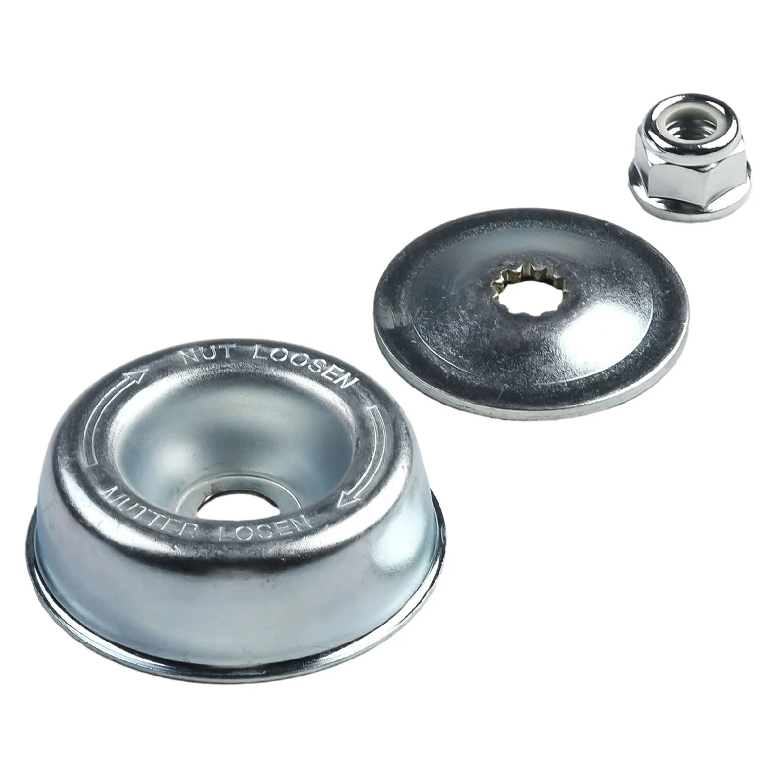 Imagem -04 - Metal Blade Fixação Kit Fits para Stihl Strimmer Escovadeira Bevel Rider Plate Peças Nut Fs350 Fs360 Fs400 Fs410 Fs450