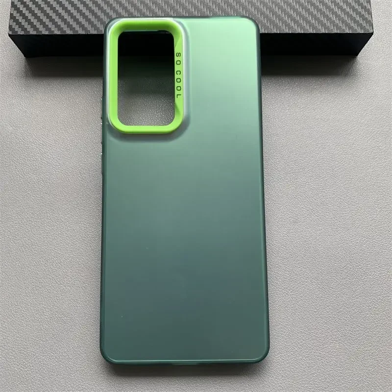 ل ممن لهم A76 A96 جراب هاتف A 76 A 96 4G غطاء CPH2375 حافظة فاخرة معدنية أورورا الجلد ماتي غطاء