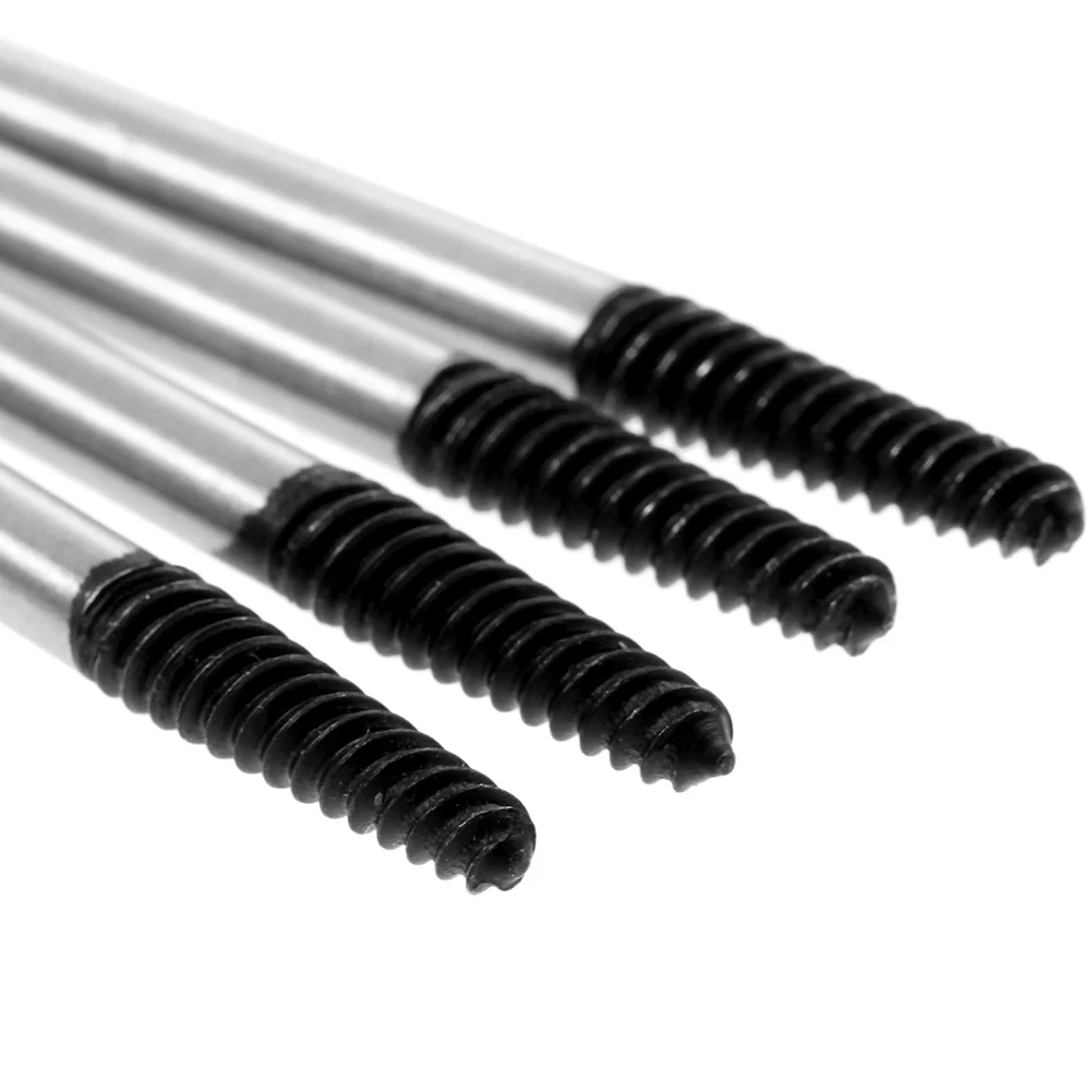 5pcs Hex Screw Extractors Tool Broken Damaged Screw Extractor Drill Bit Guide Set Broken Bolt Remover Easy Out Set Power Tool