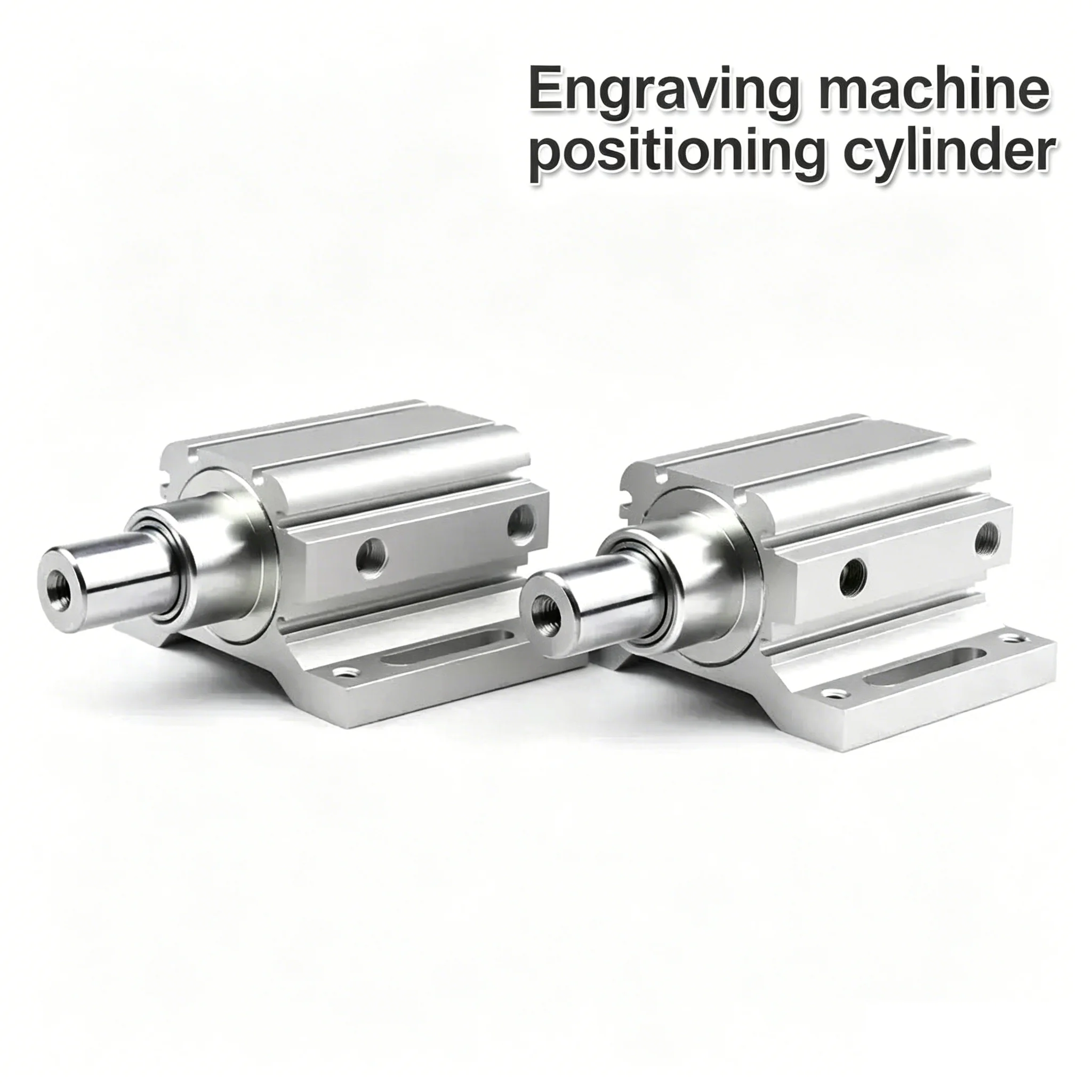 Machine Cutting Materials Automatic Feeding Mechanical Positioning Aircraft Cylinder Cylinder CQF40-30-L25 Woodworking Carving