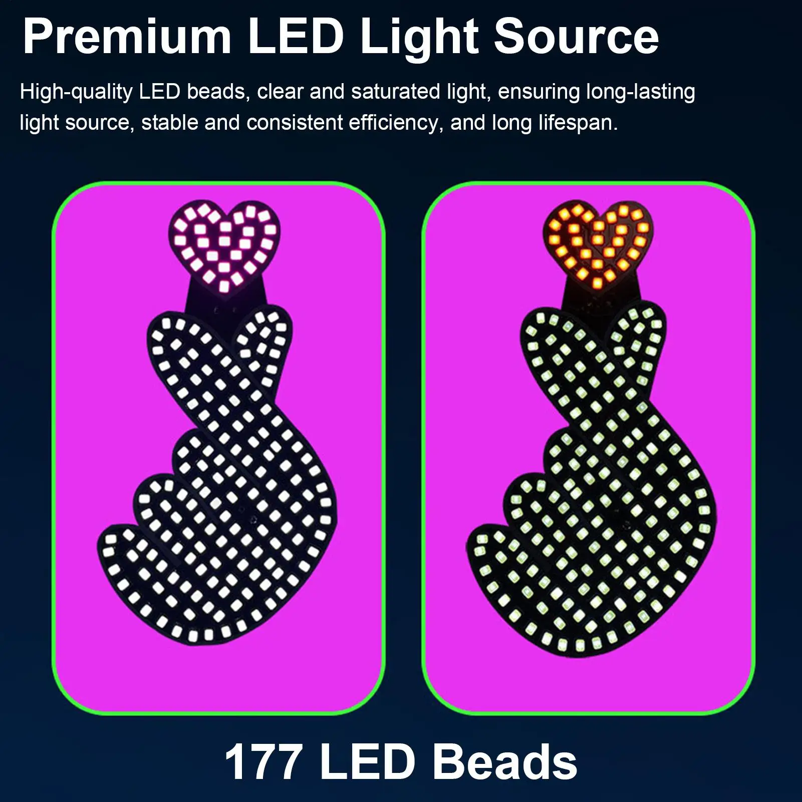 

Car Window Light Plug In Dynamic Ambient Decor Lighting Sign Car Decor For Windshield Truck Window Door Night Valentines Women