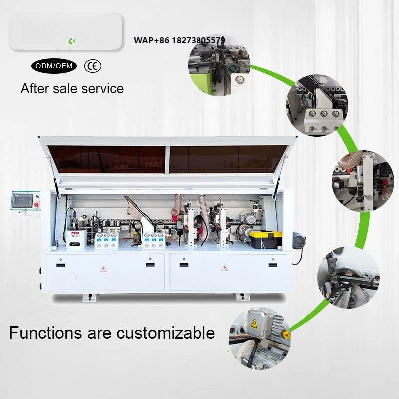 SOSN Woodworking Compact Edge Banding Machine Automatic Pvc Mdf Wood Cnc Edge Bander Machinery for Wood Based Panel Machine