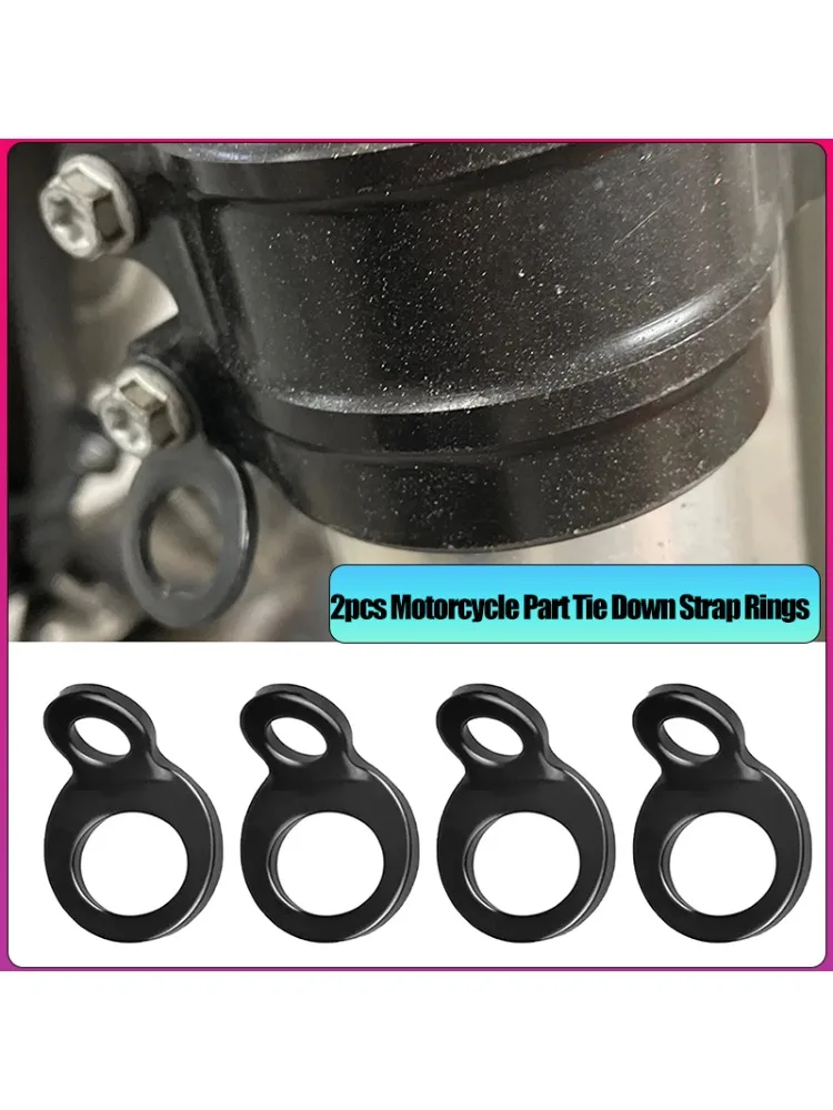 AliExpress 2/4pcs Attach Tie-downs Stainless Steel Tie-Down Strap Rings Motorcycle Part Tie Down Strap Rings for Motor Dirt Bike ATV UTV