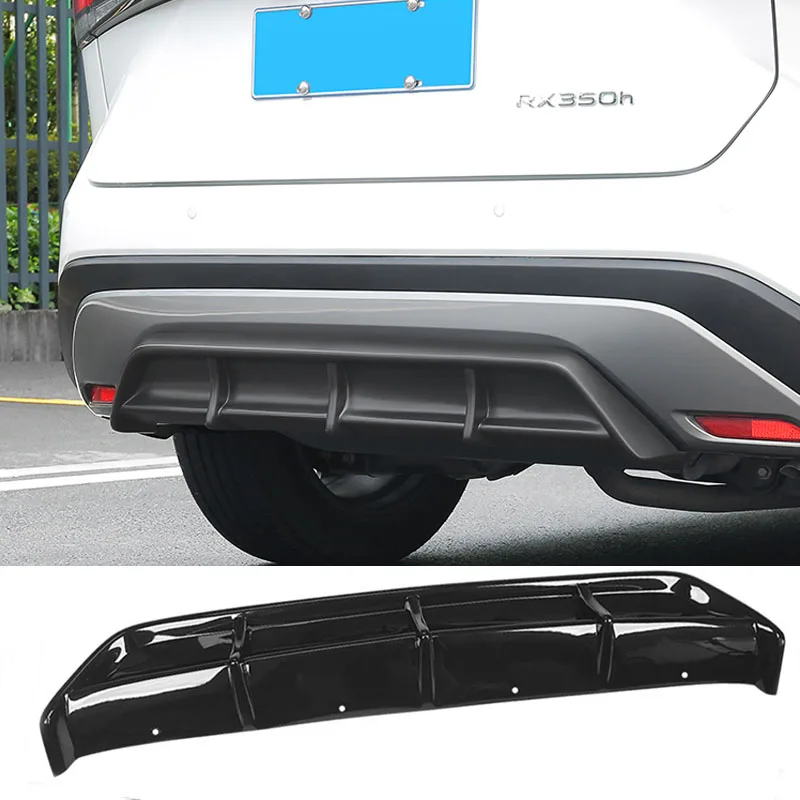 For LEXUS RX350 RX450 RX500 2023 2024 Spoilers Front & Rear Bumper Diffuser Lip High Quality ABS Auto Accessories SPOILER