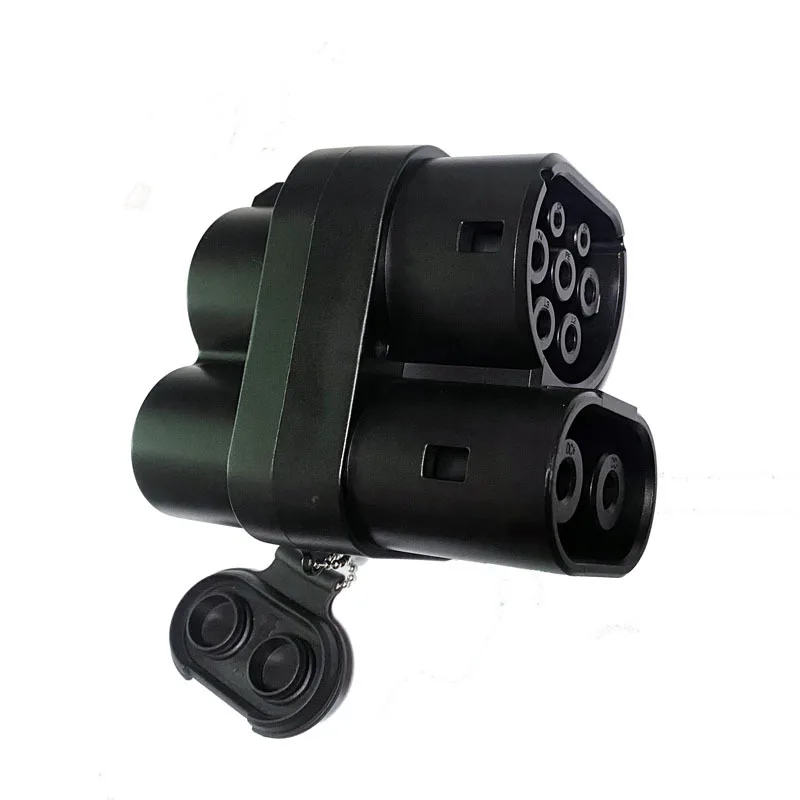 E-mingze DC-Ladeadapter, Fabrik hochwertiger CCS1 auf CCS2 EV-Stecker-Adapter, neuer Zustand, 7 kW Ausgangsleistung