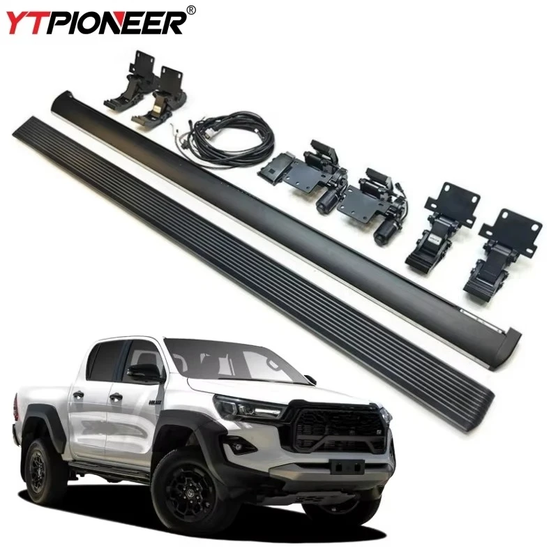 

2007 2008 2025 Model For Toyota Hilux Revo N80 Gd6 Auto Retractable Power Running Boards Electric Side Steps With Light