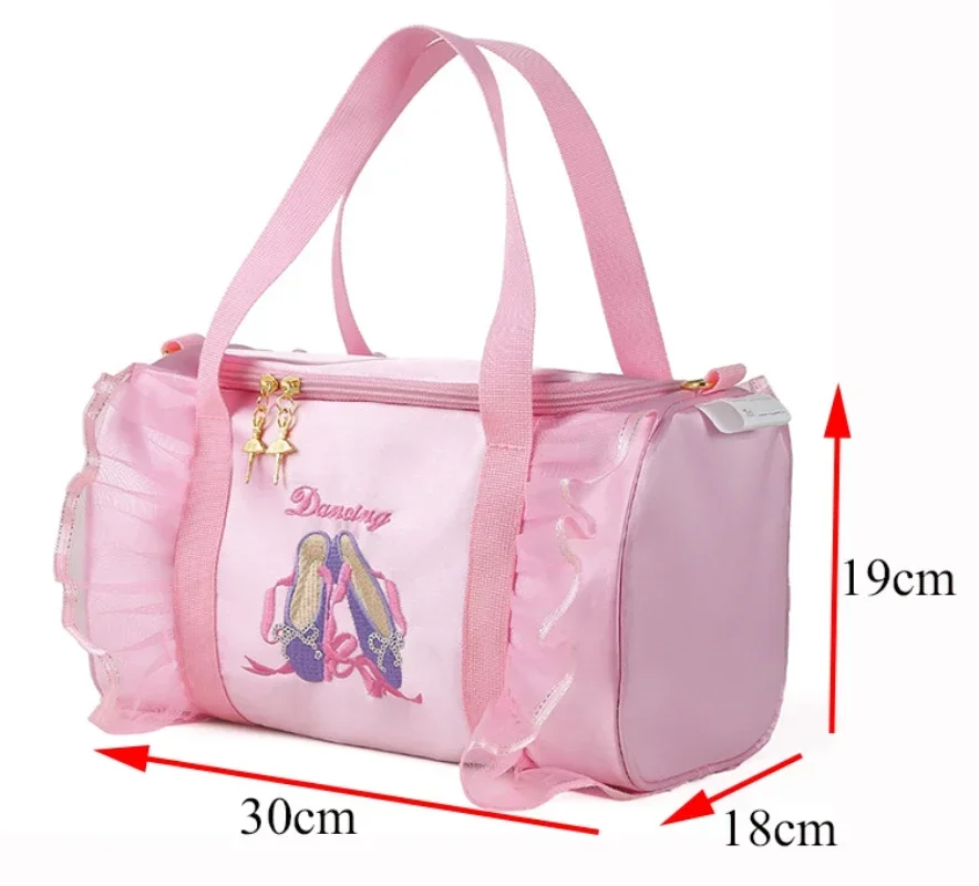 Children Ballet Dance Handbag Girl Ballet Lace Ballet Bag Danse Bag Children Dance Bags for Kids Girls High Quality Lovely Bag