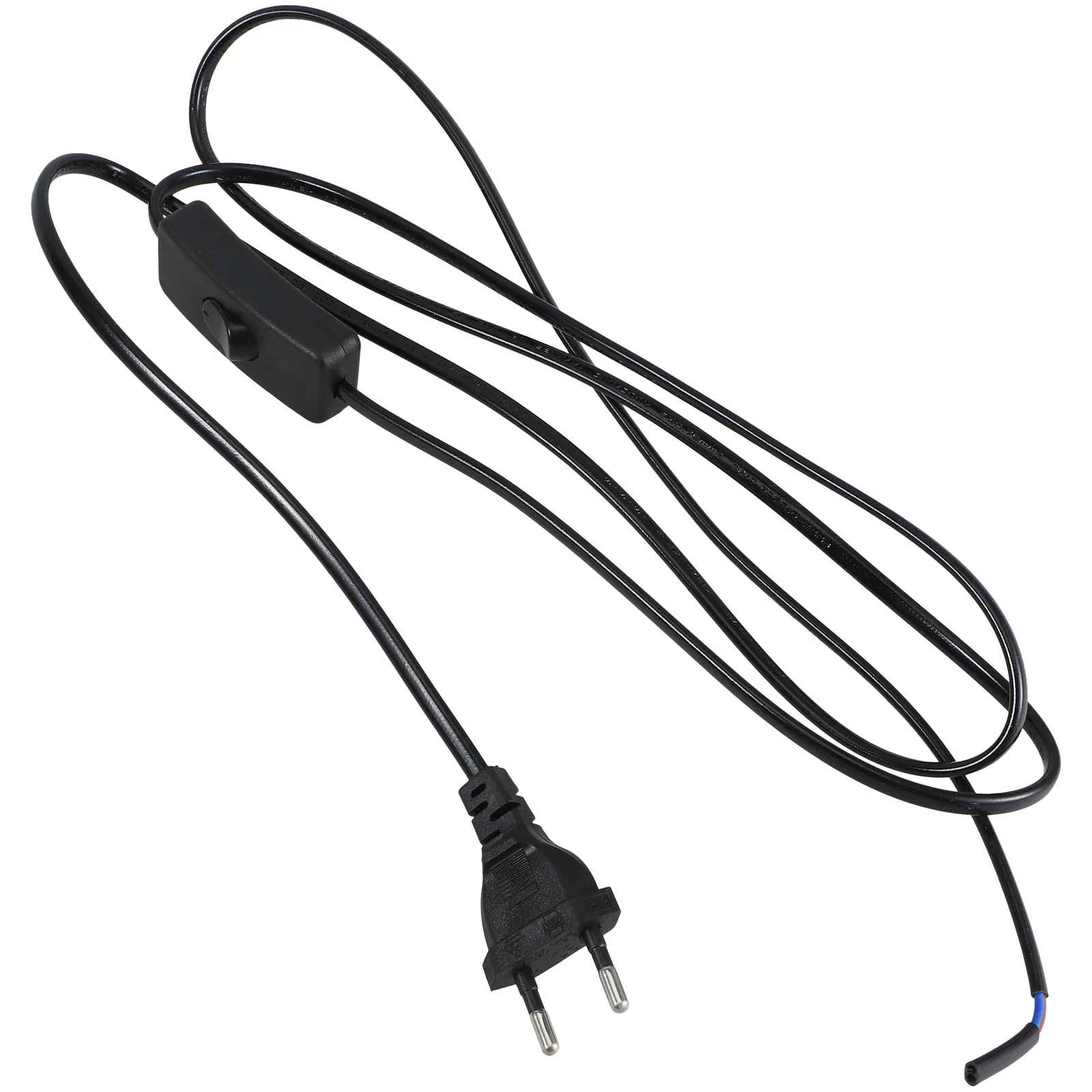 

4Pcs Lamp Power Cord with on Off Switch Eu Plug for Desk Table Light Fixture DIY Lighting Upgrade Lamp Cord with Switches