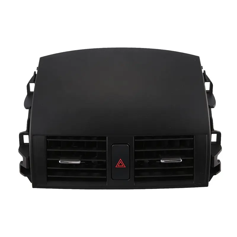 

Car Dash Air Conditioner Outlet Panel 55670-02161 With Emergency Switch For Toyota Corolla 2007-2013 Center Air Vent Cover