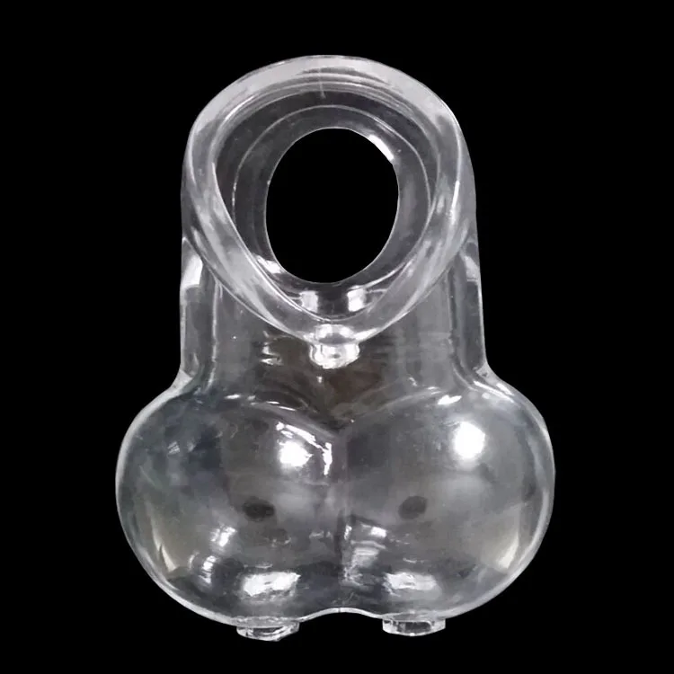 

Squeeze Ring Stretcher Scrotum Bag Cock Delayed Ejaculation Trainer Penis Restraint Locking Sperm Ring Men Adult Masturbation